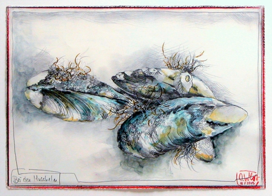 "Bei den Muscheln"